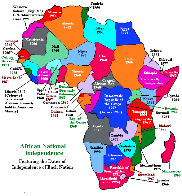 Why didn’t Africa develop like the other continents colonized by Europe?